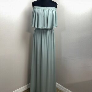 chinese dress ladies Faith Maxi Dress ~ Rich Olive Luxe Satin – Show Me Your Mumu main image 0
